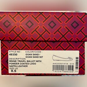 Tory Burch Minnie Travel Ballet Flats